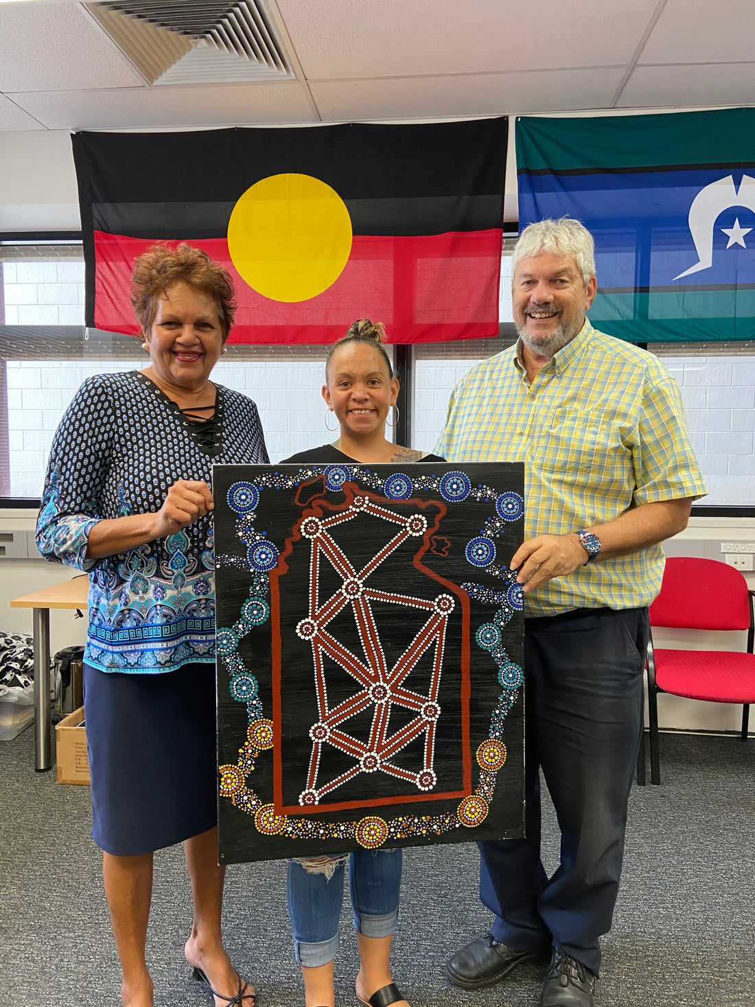 Donna Hunter, Kyleen Randall, John Patterson